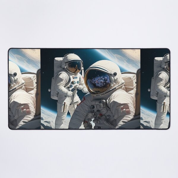Item preview, astronauts preparing first contact with beings from other worlds designed and sold by Carlos Gudino.