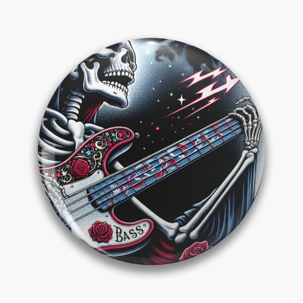 Item preview, Skeleton Rose Dark Space Bass Jam designed and sold by HippieFarms11.