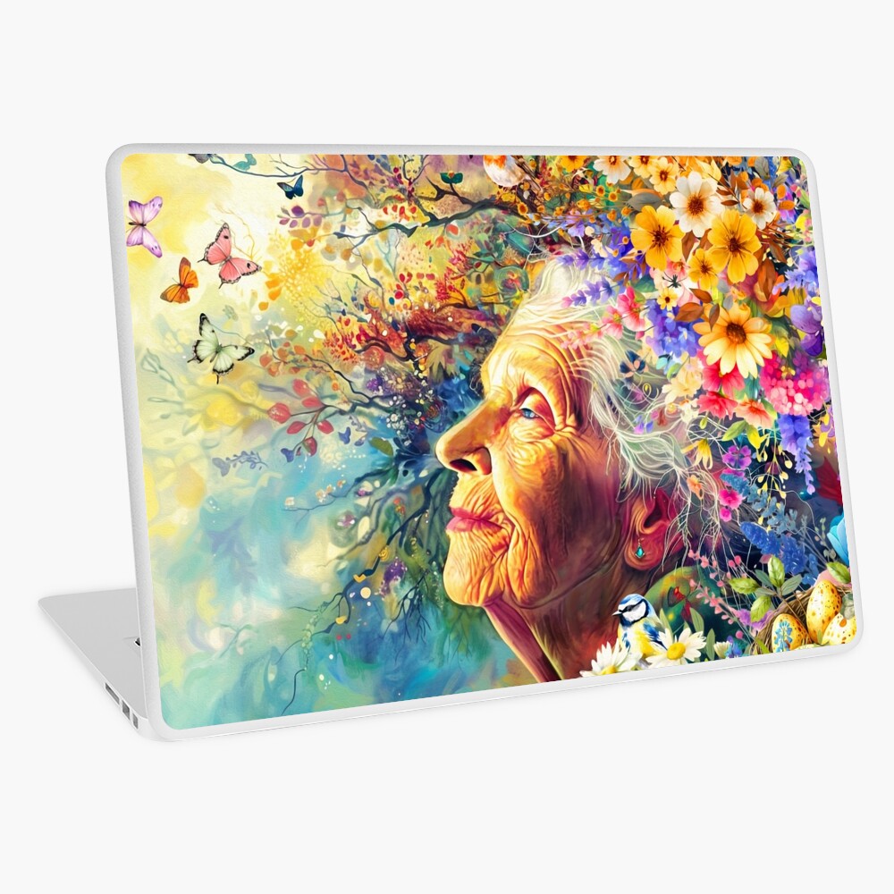 Item preview, Laptop Skin designed and sold by phatpuppyart.