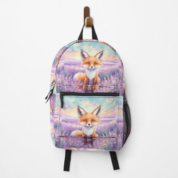Item preview, Fox Sweet Lavender Field designed and sold by ArtPuffen.