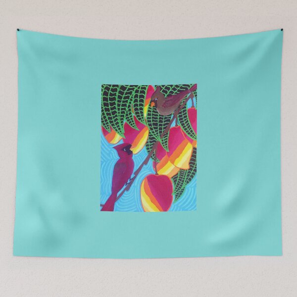 Item preview, Cardinals and Mangos designed and sold by Marcene Ogawa.