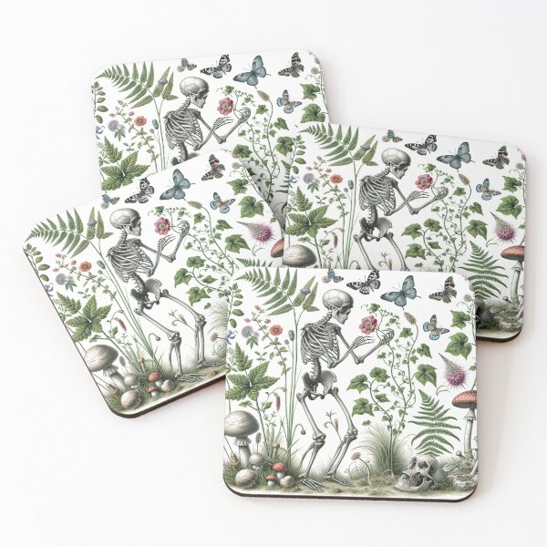 Item preview, Botanical Skeleton - Naturalist's Delight designed and sold by Ana C Falla.