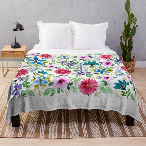 Item preview, Watercolor Flower Pattern 1 designed and sold by Gianinagg.