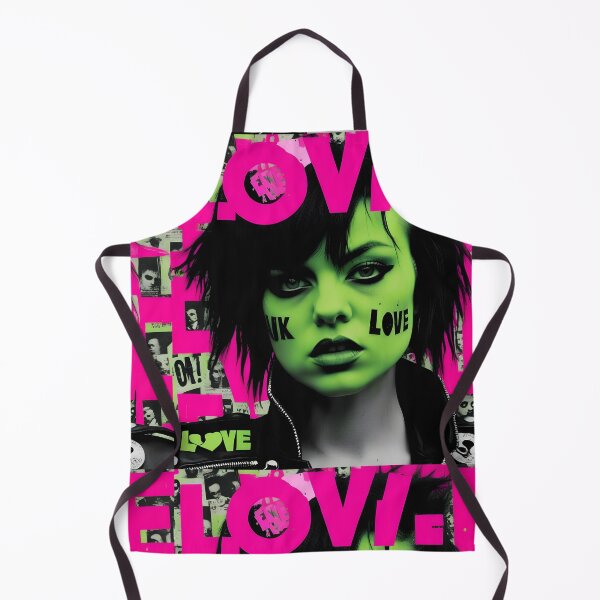 Item preview, Neon Punk Portrait designed and sold by ramboe.