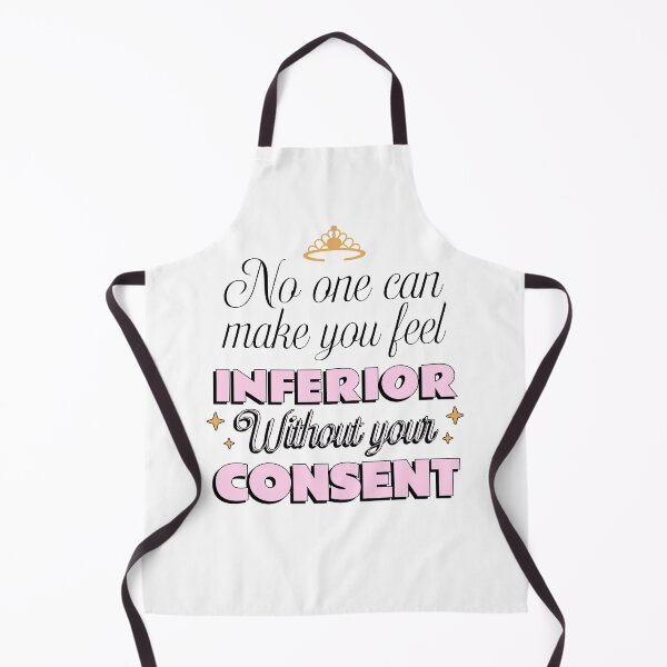 Item preview, No One Can Make You Feel Inferior Without Your Consent designed and sold by ZenStitchMotifs.