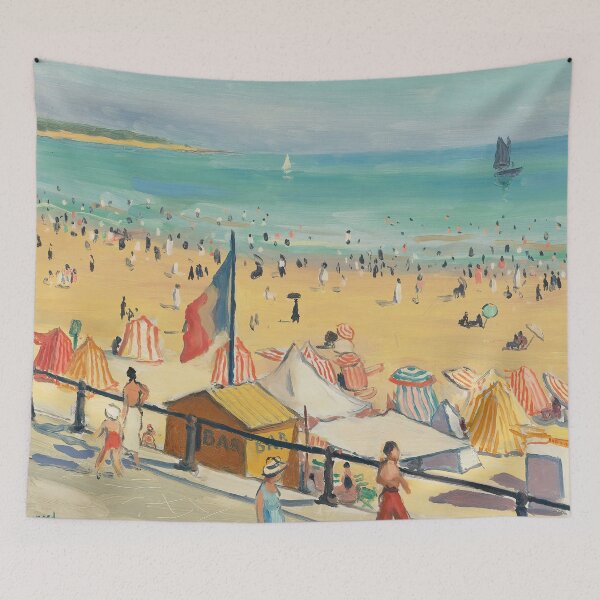 Item preview, The Beach, Sables D'olonne , Albert Marquet | La Plage, Sables D’olonne   by Albert Marquet  designed and sold by TeeARTHY.