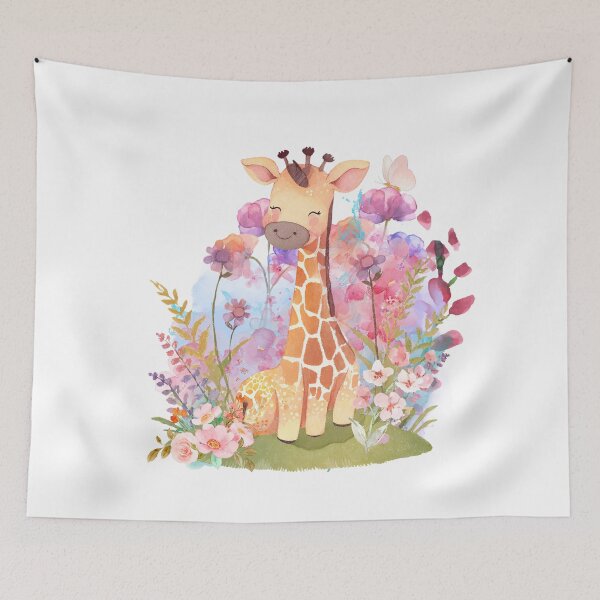 Item preview, happy giraffe designed and sold by Lunaawga.
