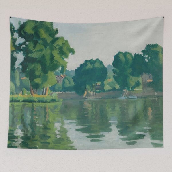 Item preview, The Seine At Poissy Albert Marquet |  La Seine À Poissy (1929) by Albert Marquet  designed and sold by TeeARTHY.