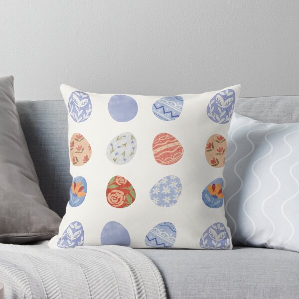 Item preview, Colorful Cute Easter Eggs - Happy Easter designed and sold by patternjp.