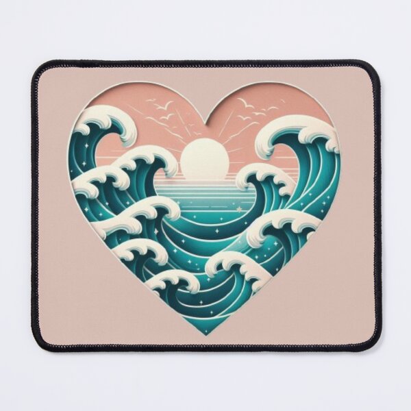 Item preview, Aesthetic Heart waves designed and sold by BeNazzArt.