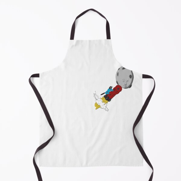 Item preview, rocket raccoon red and moon designed and sold by KunBAArtWork.
