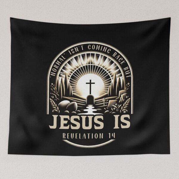 Item preview, Normal Isn't Coming Back Jesus Is Christian Easter designed and sold by Chmielayka.