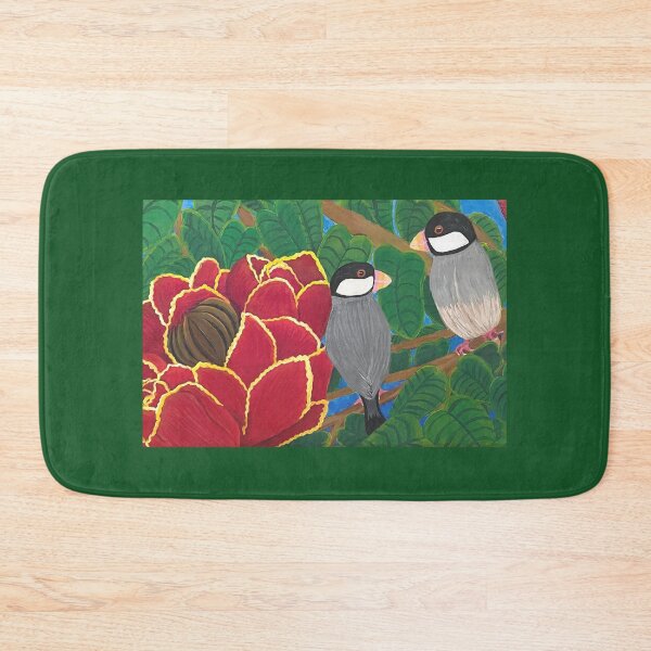 Item preview, Java Finches in African Tulip designed and sold by MakingsByMarcene.
