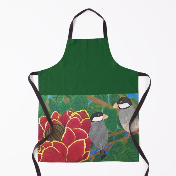 Item preview, Java Finches in African Tulip designed and sold by MakingsByMarcene.