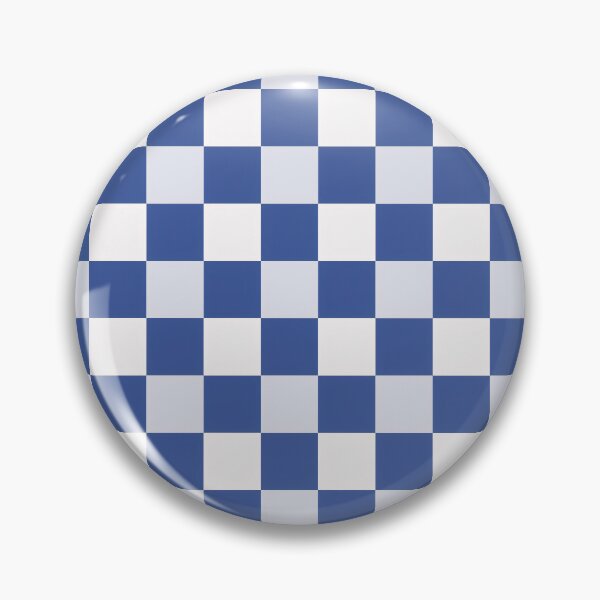 Item preview, Checkered Pattern - Blue, Grey and White designed and sold by SPRUCIA.