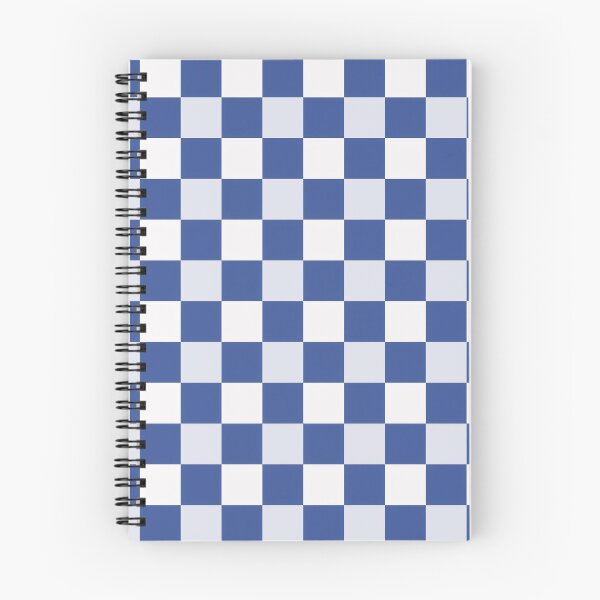 Item preview, Checkered Pattern - Blue, Grey and White designed and sold by SPRUCIA.