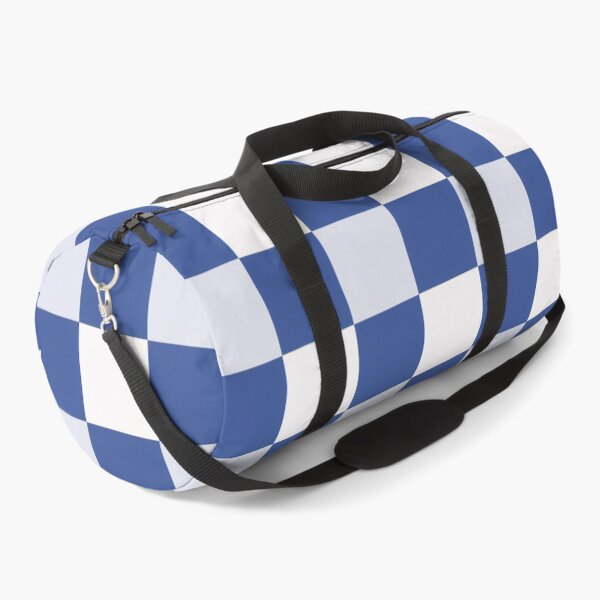 Item preview, Checkered Pattern - Blue, Grey and White designed and sold by SPRUCIA.