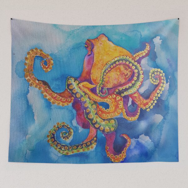 Item preview, Sherbet Octopus  designed and sold by Saltyartmia.