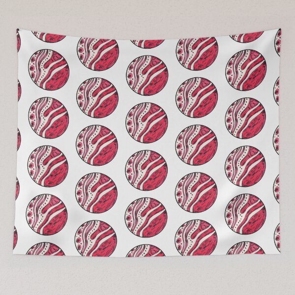 Item preview, Circular Harmony in Red designed and sold by Natasha  Lay.