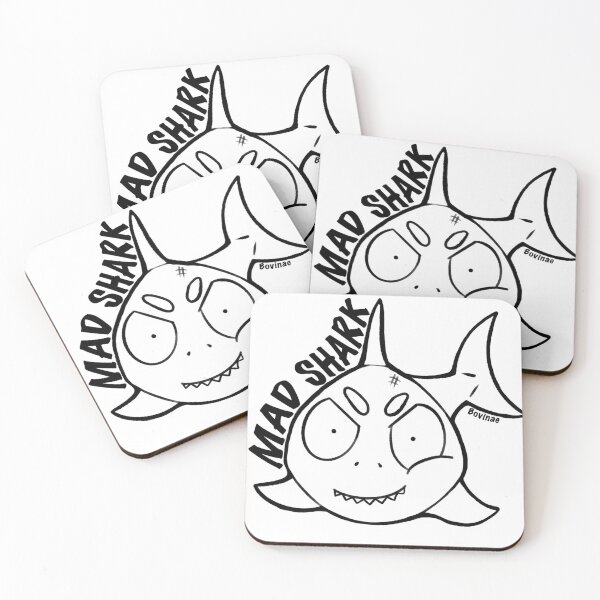 Item preview, Mad shark designed and sold by Bovinae Art.