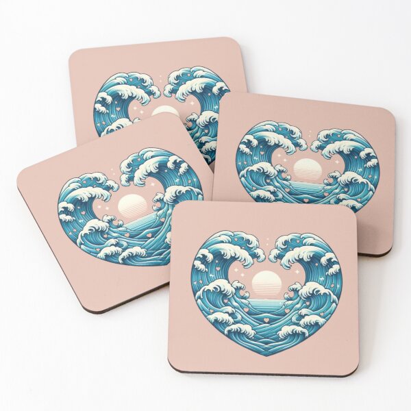 Item preview, Aesthetic Heart waves designed and sold by BeNazzArt.