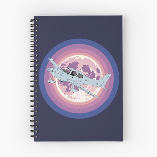 Item preview, Cirrus SR22 Purple Night Flight designed and sold by skye-studio.