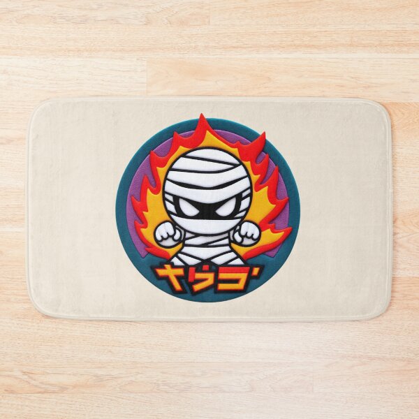 Item preview, Japanese Mummy in Action: Fire Illustration designed and sold by GALUMARKET.