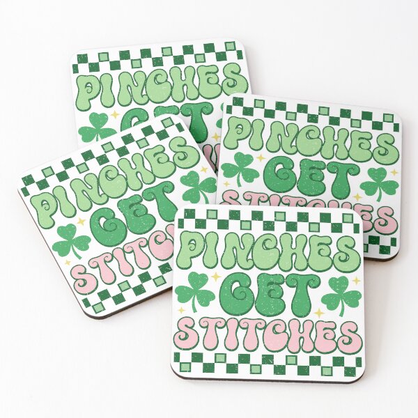 Item preview, PINCHES GET STICHES ST.PATRICK'S DAY DESIGN designed and sold by T3goods.