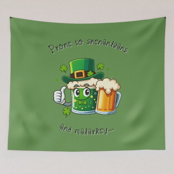 Item preview, Prone to shenanigans and malarkey designed and sold by YoungMind95.