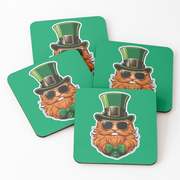 Item preview, A Very Bearded Irish Man is Ready for St Patrick's Day designed and sold by Ambitious Astronaut.