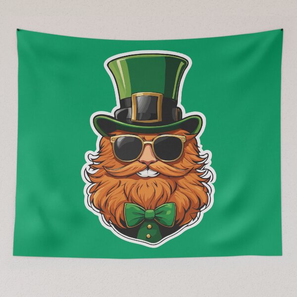 Item preview, A Very Bearded Irish Man is Ready for St Patrick's Day designed and sold by Ambitious Astronaut.