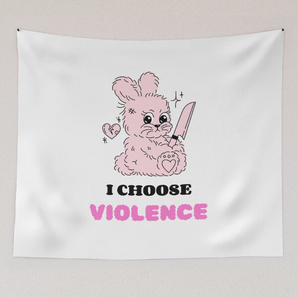 Item preview, I Choose Violence designed and sold by ZenStitchMotifs.