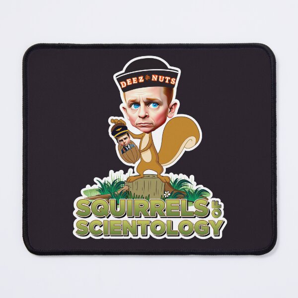 Item preview, Squirrels Of Scientology - Deez Nuts designed and sold by therealbooty.