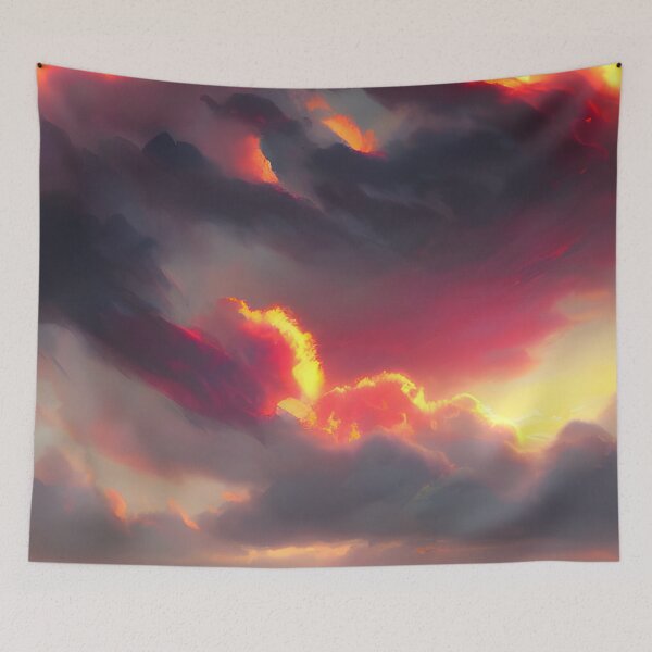 Item preview, Fire Clouds designed and sold by JulieMaxwell07.