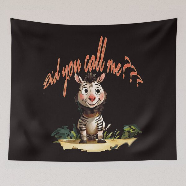 Item preview, Animal Kingdom - Lovely Zebra designed and sold by AmazingAbha.