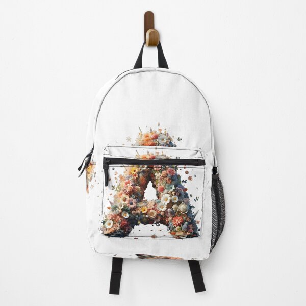 Item preview, letter “A” containing flowers designed and sold by yeekazar.