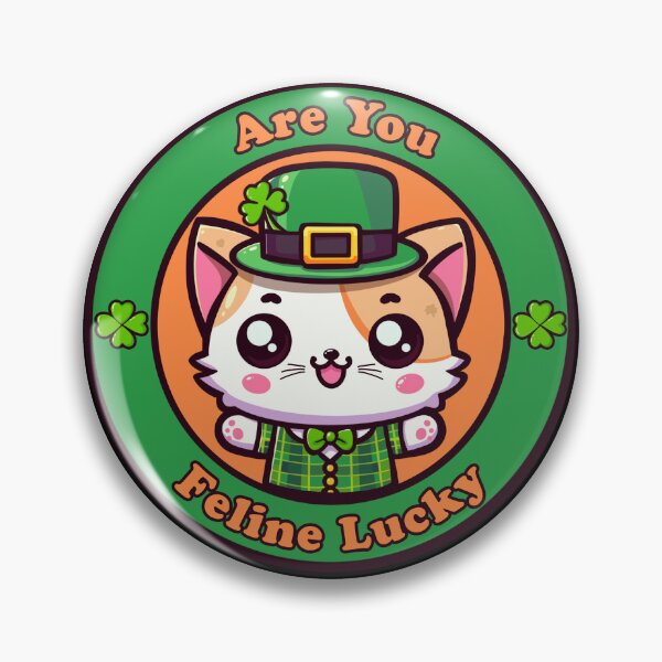 Item preview, Feline Lucky designed and sold by McGeorgeApparel.