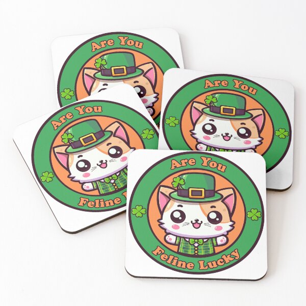 Item preview, Feline Lucky designed and sold by McGeorgeApparel.