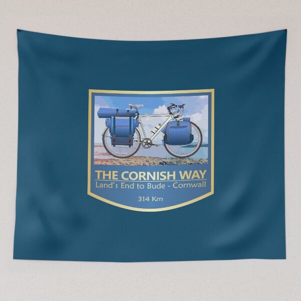 Item preview, Cornish Way (bike2) designed and sold by curranmorgan.