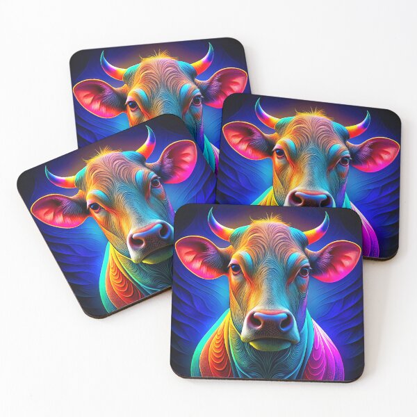 Item preview, Neon Cow Aura designed and sold by mentokc.