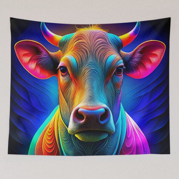 Item preview, Neon Cow Aura designed and sold by mentokc.