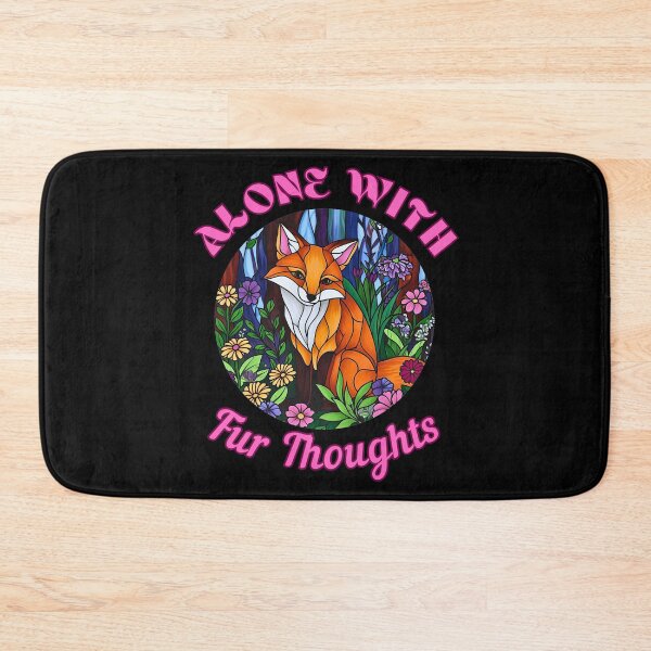 Item preview, Alone with Fur Thoughts. cool fox designed and sold by FoxVibes.