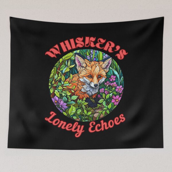 Item preview, Whisker's Lonely Echoes. fox head designed and sold by FoxVibes.