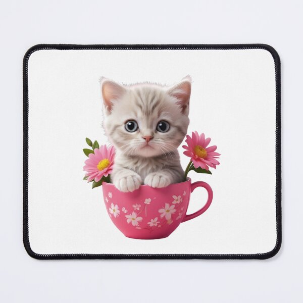Item preview, Cozy Kitten Tea Time designed and sold by DreamPrint Collective.