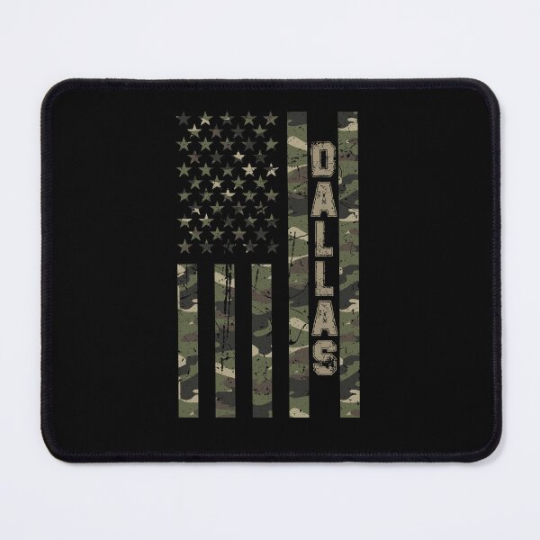 Item preview, Camo Dallas Flag Awesome Patriotic Style USA Distressed Camouflage designed and sold by JROTCshop.