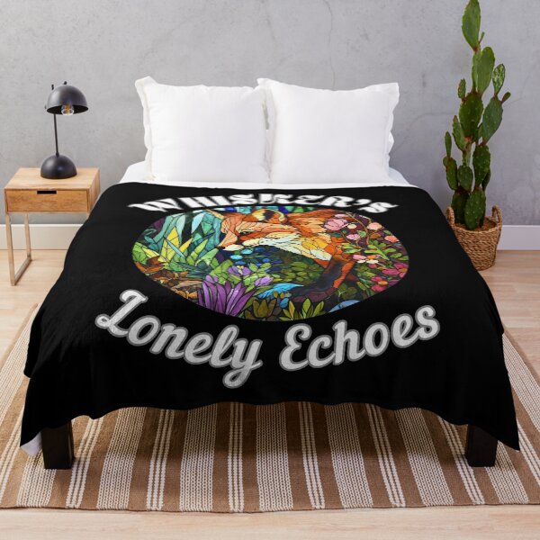 Item preview, Whisker's Lonely Echoes. fox quote designed and sold by FoxVibes.
