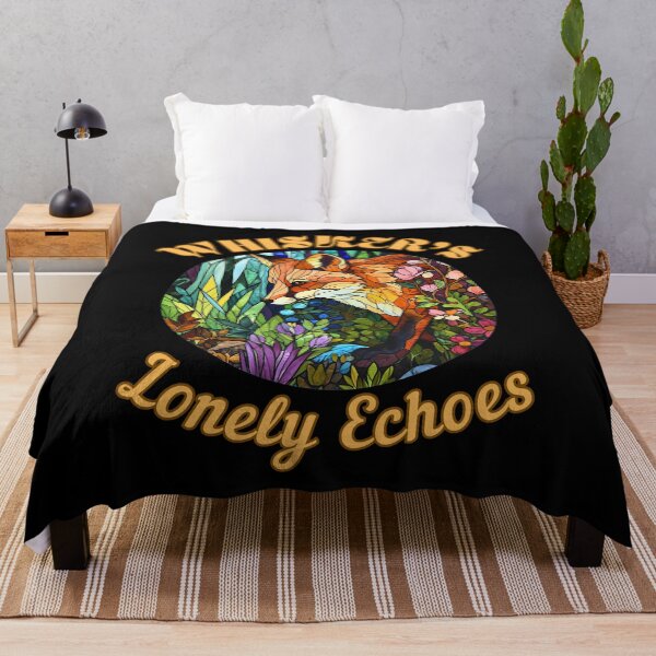 Item preview, Whisker's Lonely Echoes. fox saying designed and sold by FoxVibes.