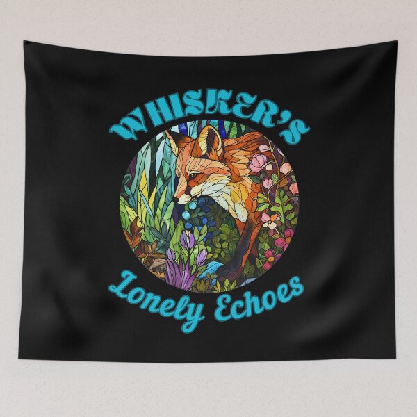 Item preview, Whisker's Lonely Echoes. vintage fox designed and sold by FoxVibes.