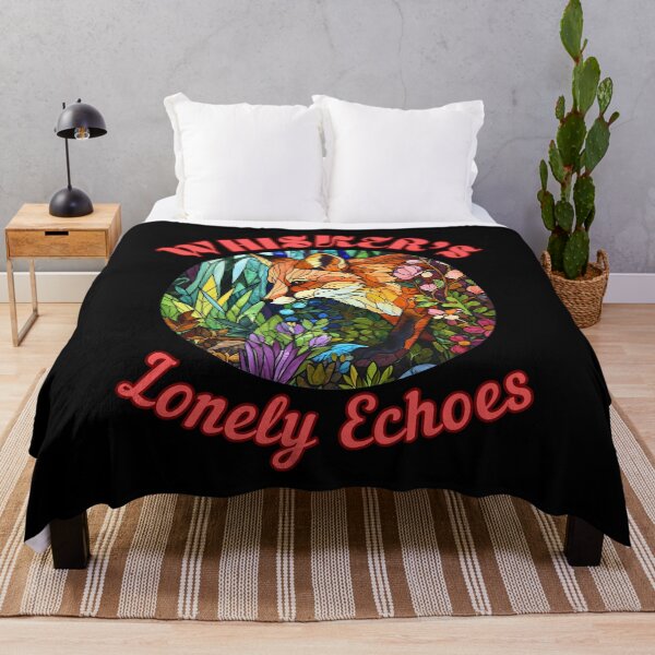 Item preview, Whisker's Lonely Echoes. retro fox designed and sold by FoxVibes.