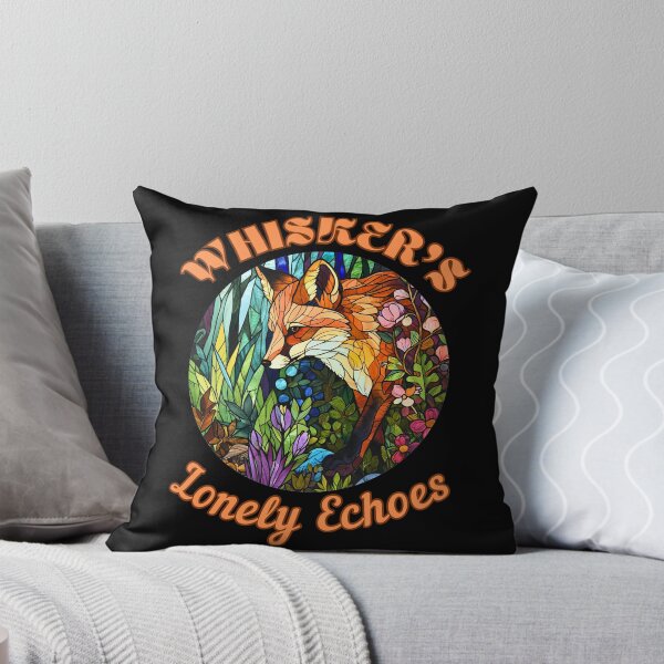 Item preview, Whisker's Lonely Echoes. fox watercolor designed and sold by FoxVibes.
